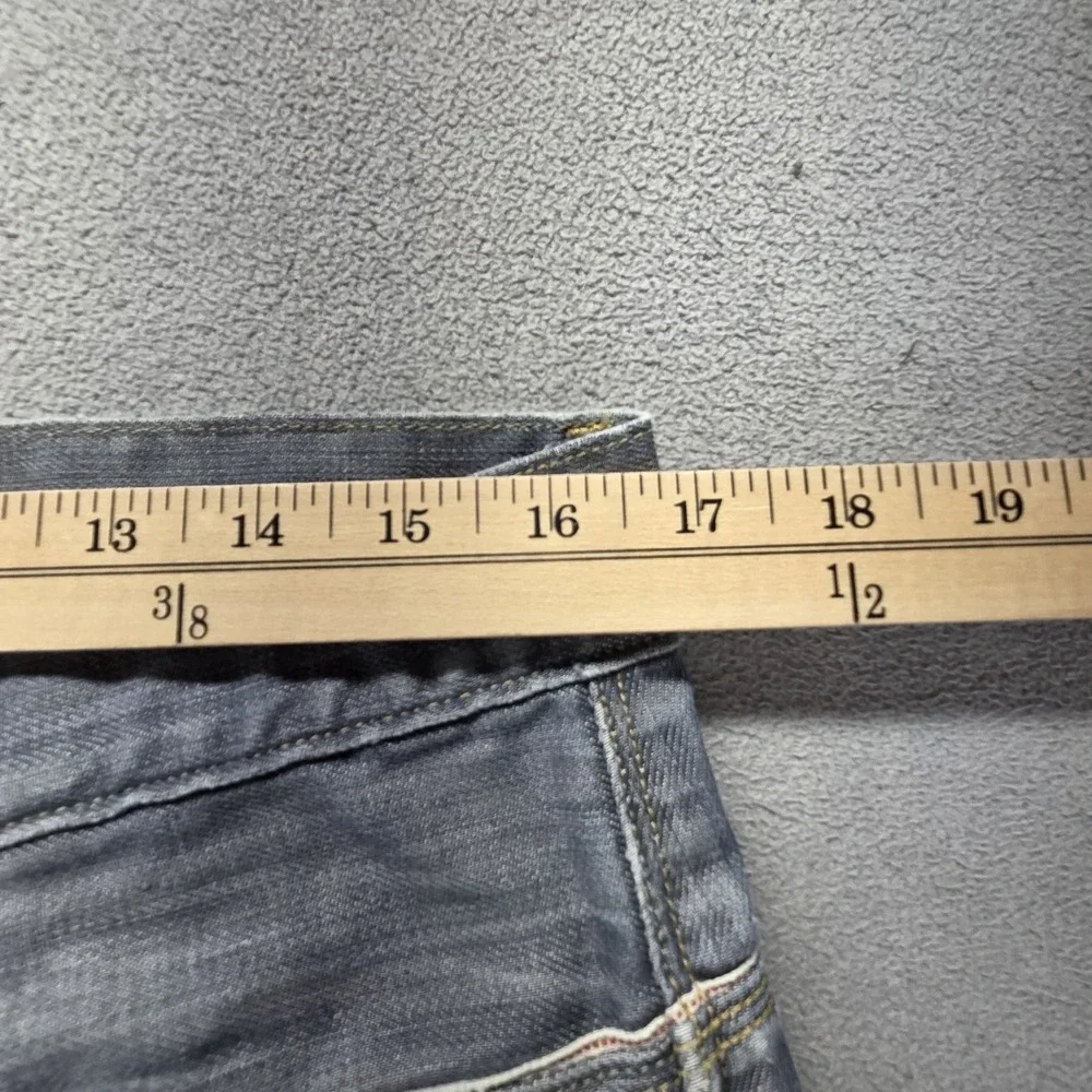 Vintage Levis Engineered Jeans Mens 31x32 Gray Buckle Back Twisted Button Fly